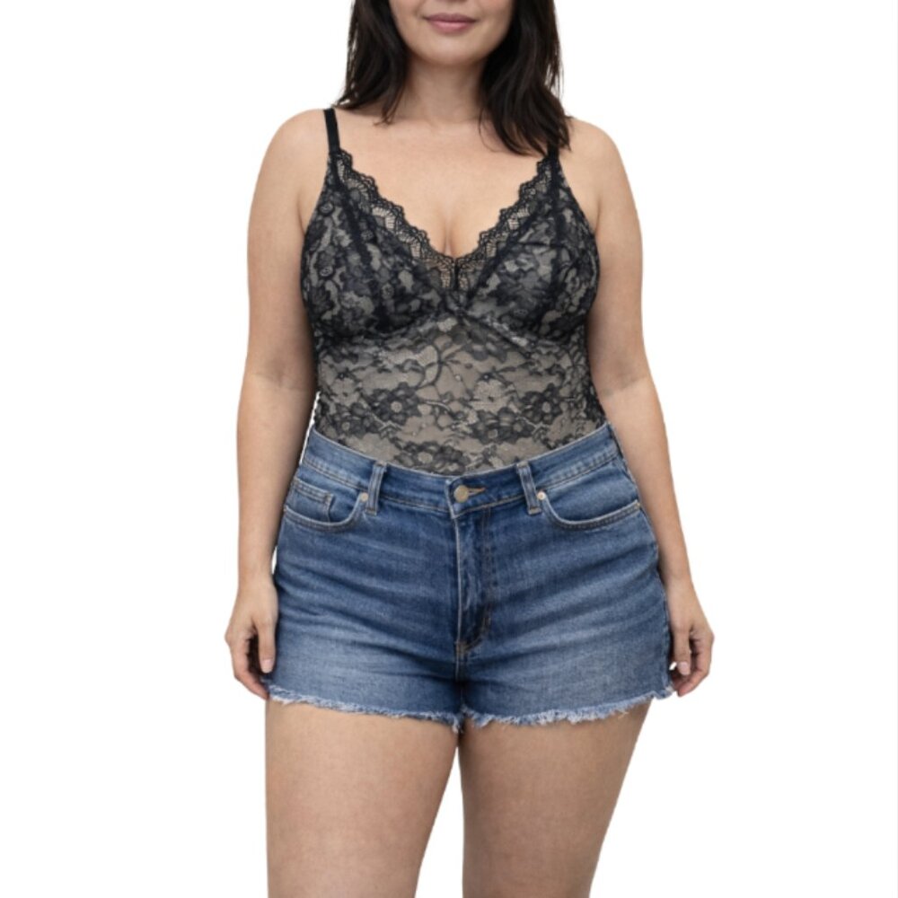 Comfort Line Lace Bodysuit Shapewear | Tummy Control | Size Large | NWT